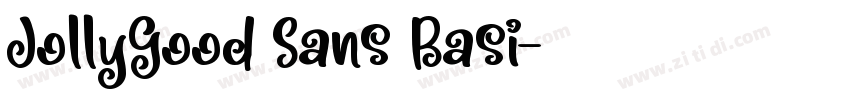 JollyGood Sans Basi字体转换